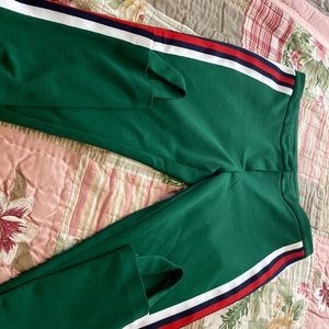 Authentic Gucci pants with stirrups only worn once prestine